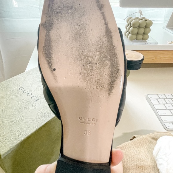 Gucci Antique double G Jolie Slide Sandal - Picture 6 of 9